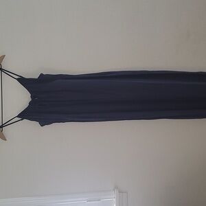Navy Blue Cami Maxi Dress